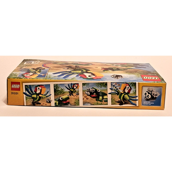 RAINFOREST ANIMALS Parrot Frog & Fly LEGO Creator 3in1 Set #31031 RETIRED Sealed - Picture 5 of 13
